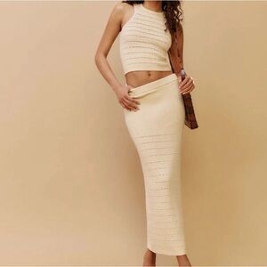 Reformation Ember Sweater Set, XS